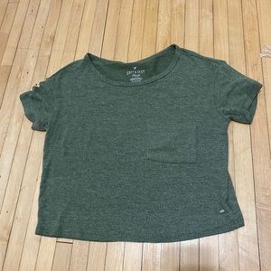 Crop AE Tee